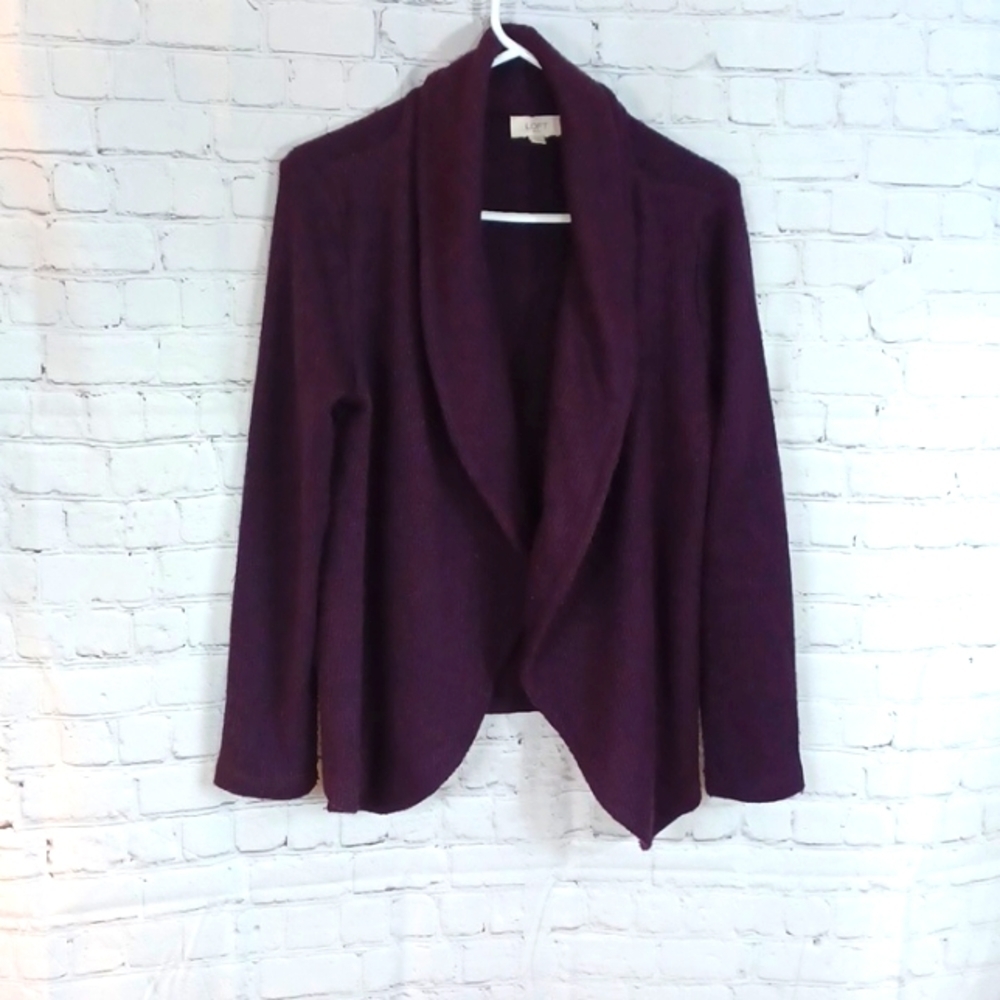LOFT‎ Womens Carnigan Open Sweater M